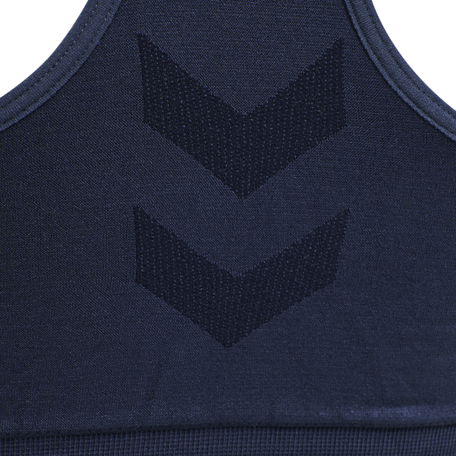 hmlTIF SEAMLESS SPORTS TOP, BLACK IRIS, packshot