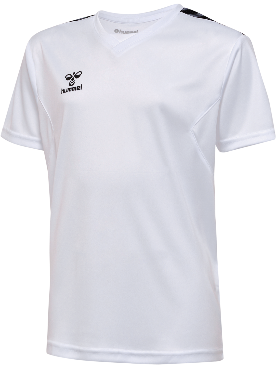 hmlAUTHENTIC PL JERSEY S/S KIDS, WHITE, packshot