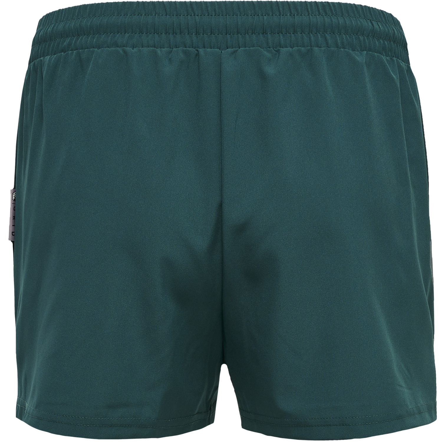 hmlMOVE GRID WOVEN SHORTS WOMAN, DEEP TEAL, packshot