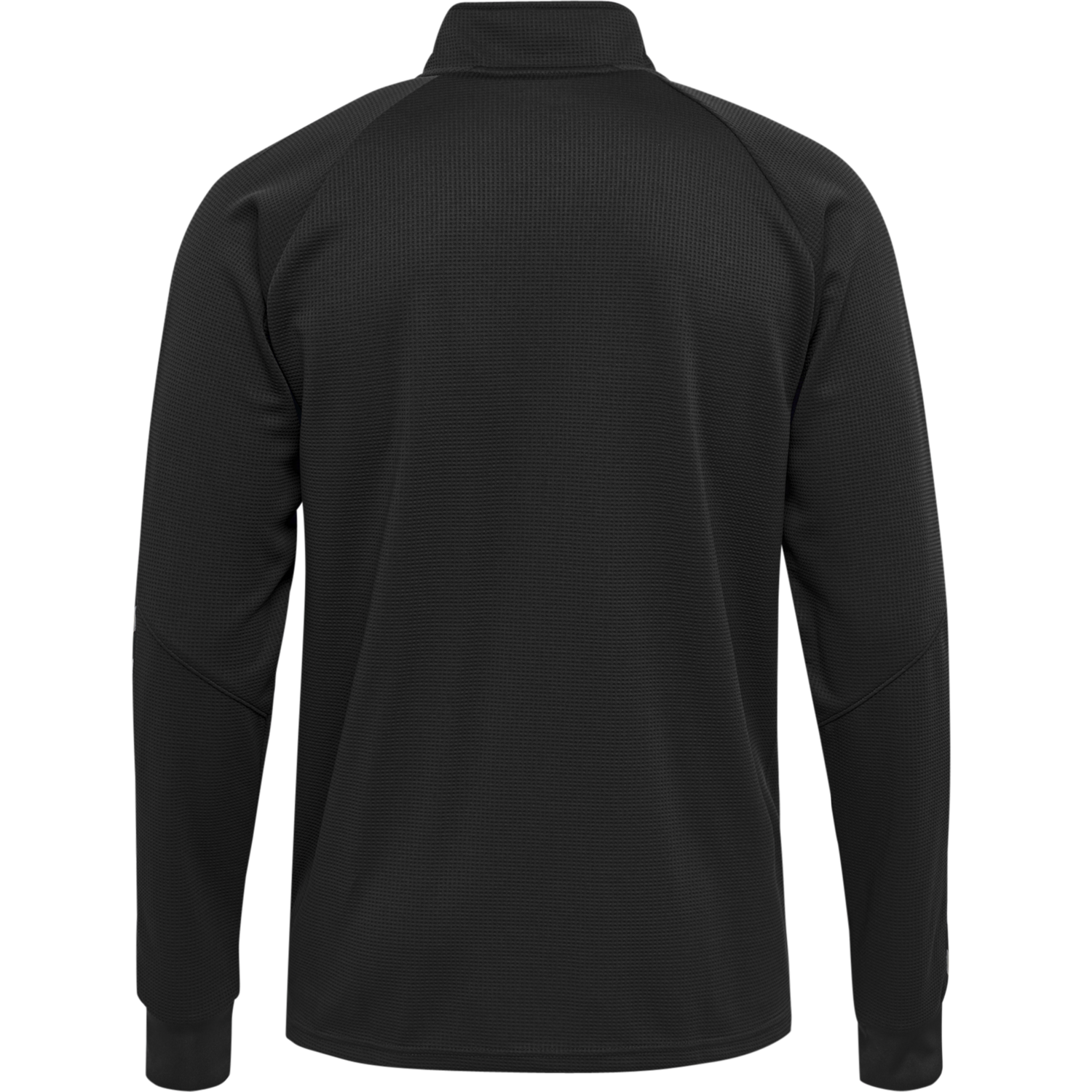 hmlAUTHENTIC POLY ZIP JACKET, BLACK/WHITE, packshot