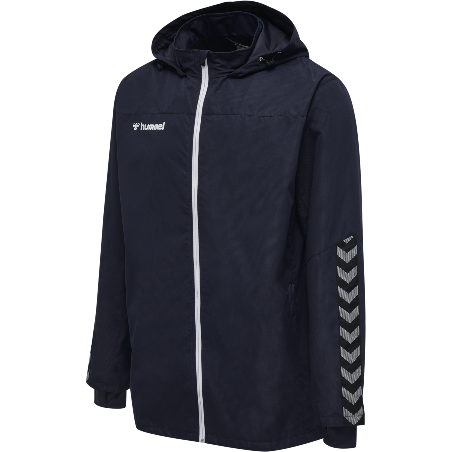 hmlAUTHENTIC KIDS ALL-WEATHER JACKE, MARINE, packshot