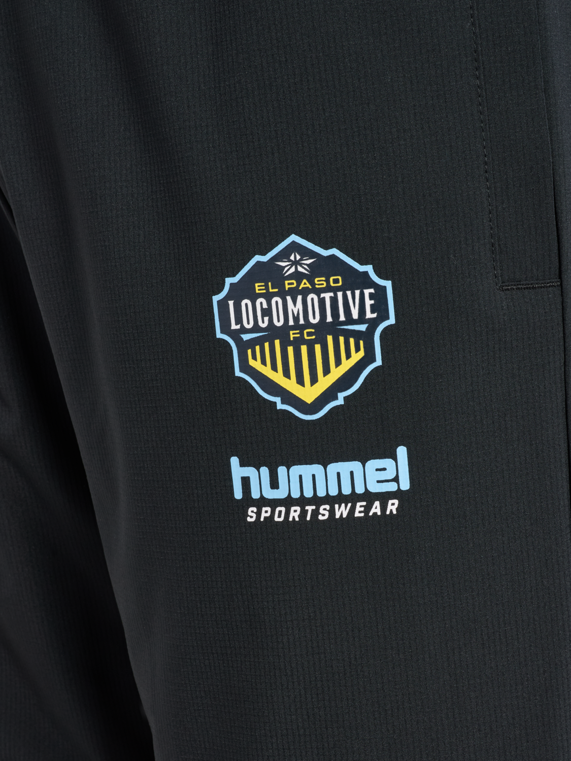 hmlLOOSE TRACK PANTS SW EL PASO, BLACK, packshot