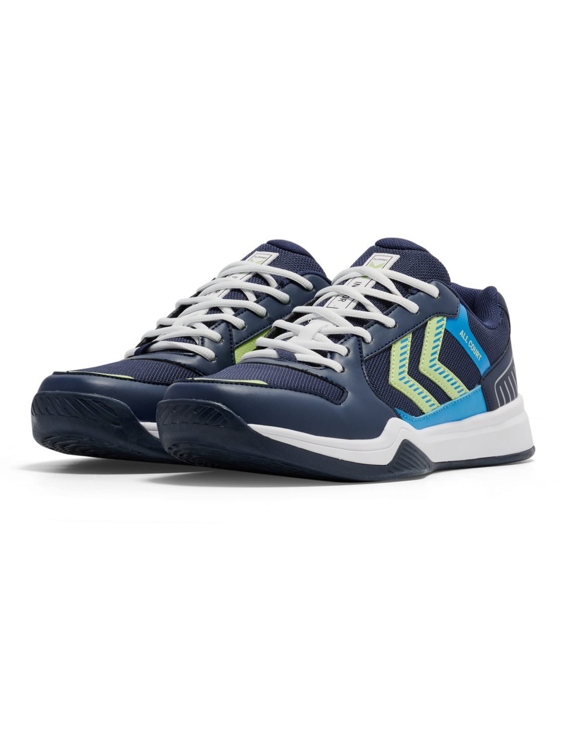 ALL COURT, BLACK IRIS/LETTUCE GREEN, packshot