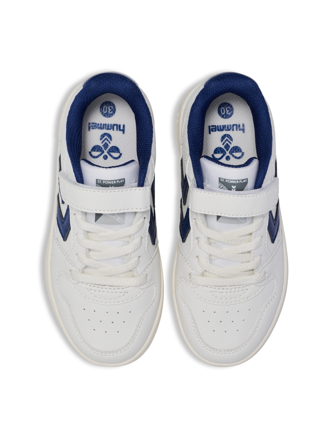 ST POWER PLAY JR, WHITE/BLUE, packshot