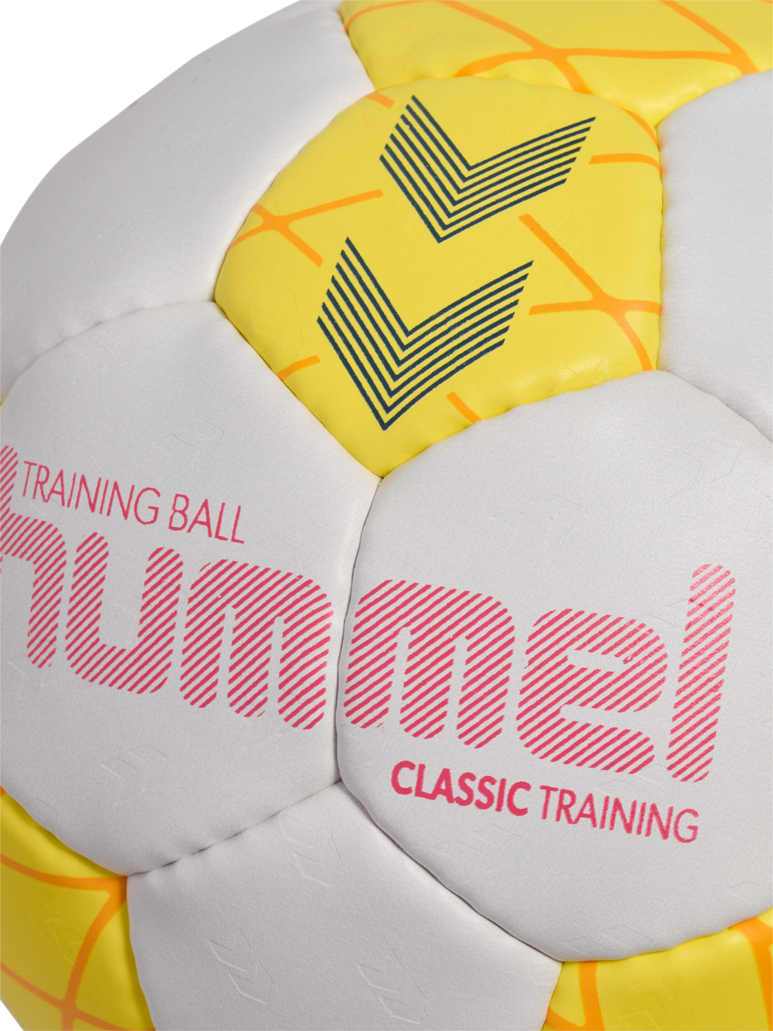 hmlCLASSIC TRAINING HB, OFF WHITE/YELLOW/ORANGE, packshot