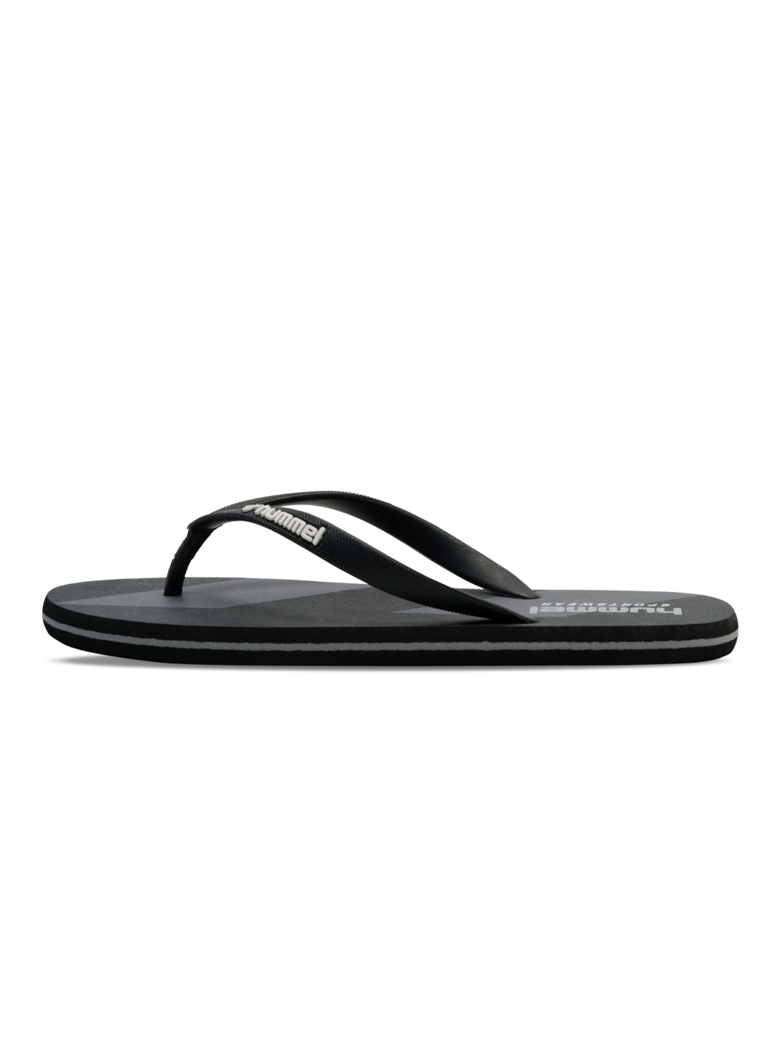 CHEVRON FLIP FLOP, BLACK, packshot