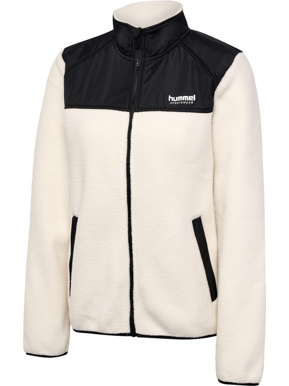 hmlLGC MALIKAT FLEECE JACKET, TOFU, packshot