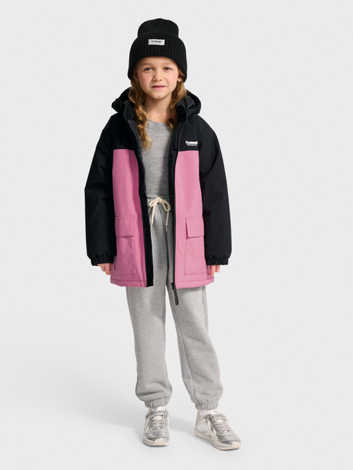 hmlJR BLOCK JACKET WP, POLIGNAC, model