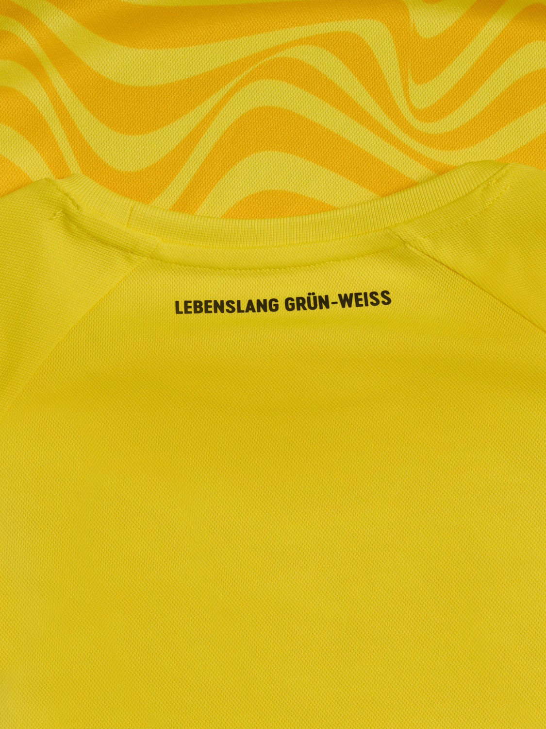 WER 24/25 GK JERSEY S/S KIDS, BLAZING YELLOW, packshot