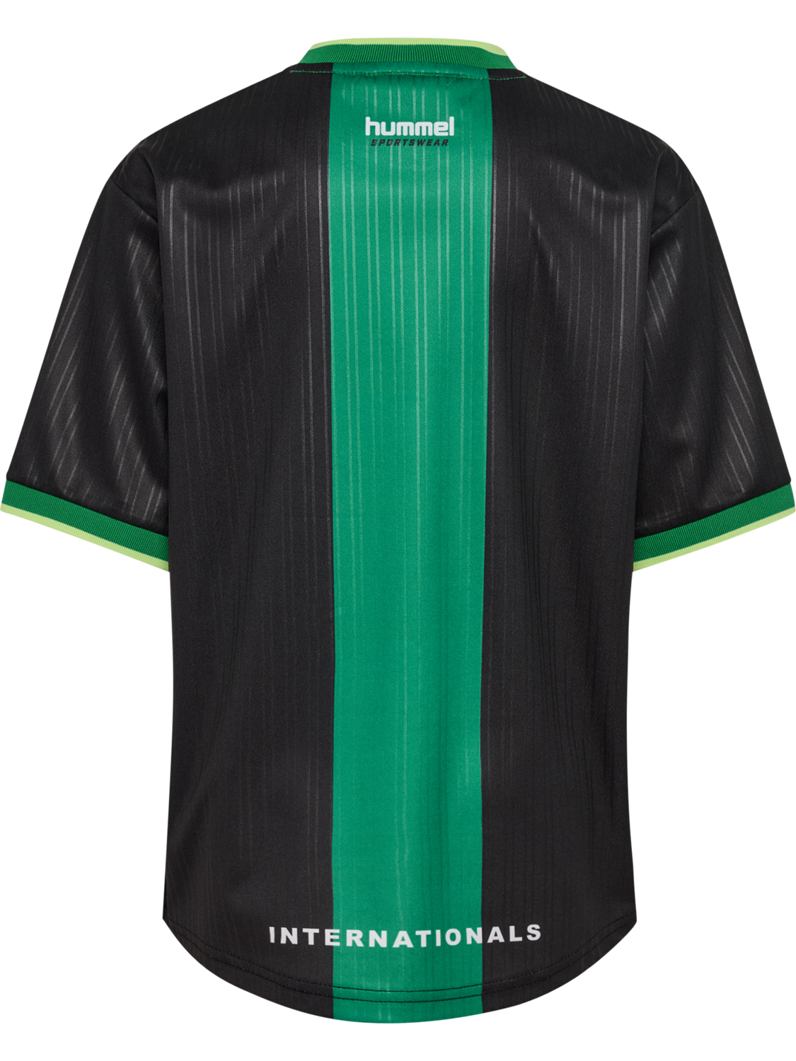 hmlJR LOOSE BALL  JERSEY S/S SET, BLACK, packshot