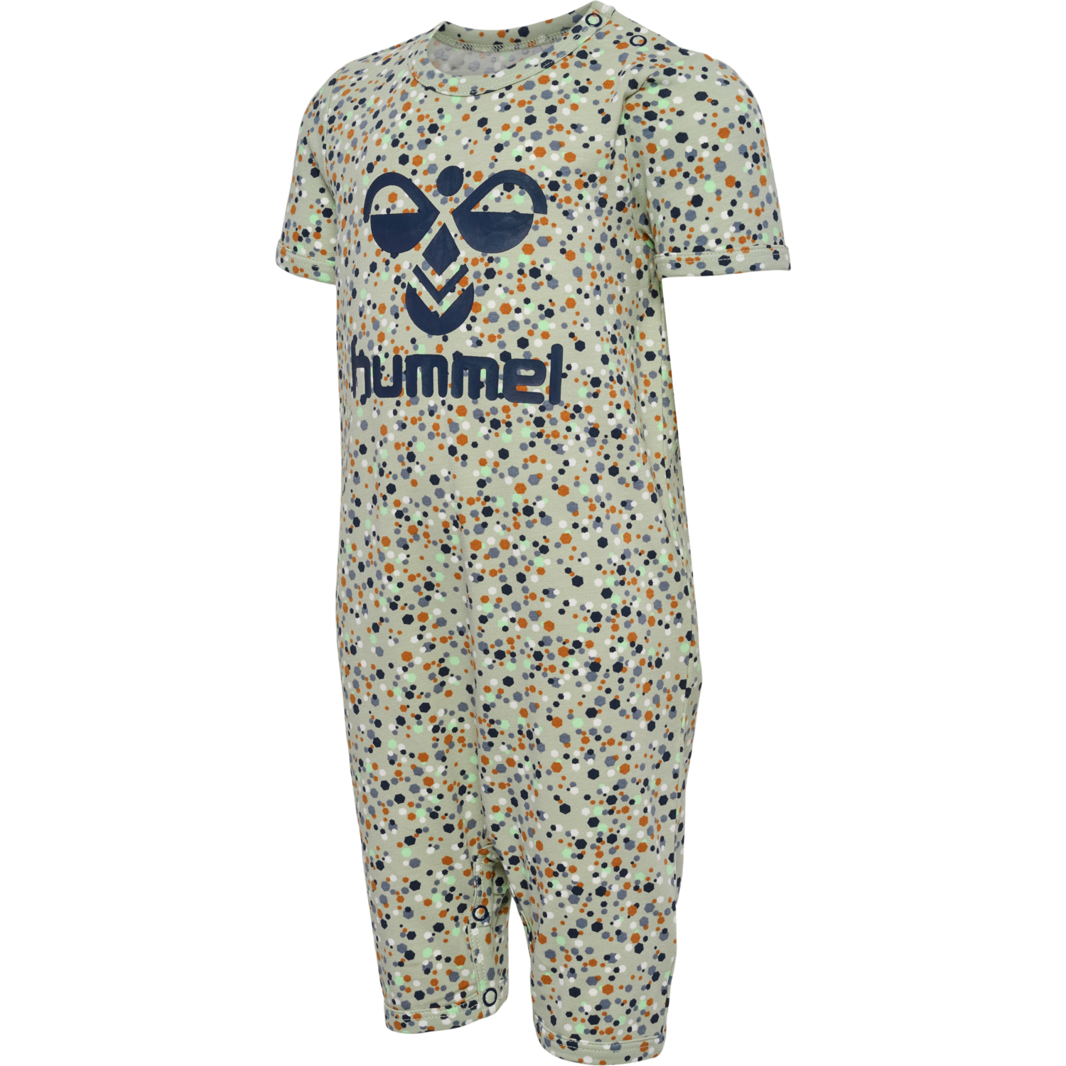 hmlMADS AOP BODYSUIT S/S, DESERT SAGE, packshot