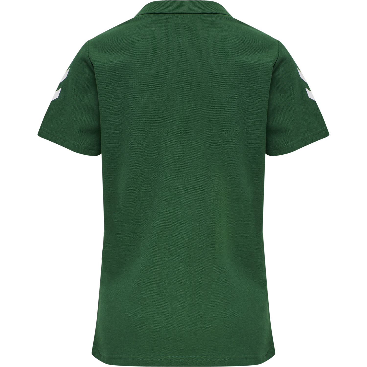 HUMMEL GO COTTON POLO WOMAN, EVERGREEN, packshot