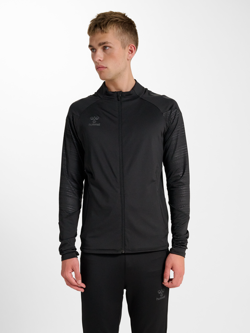 hmlPRO TRAINING ZIP JACKET, BLACK, model