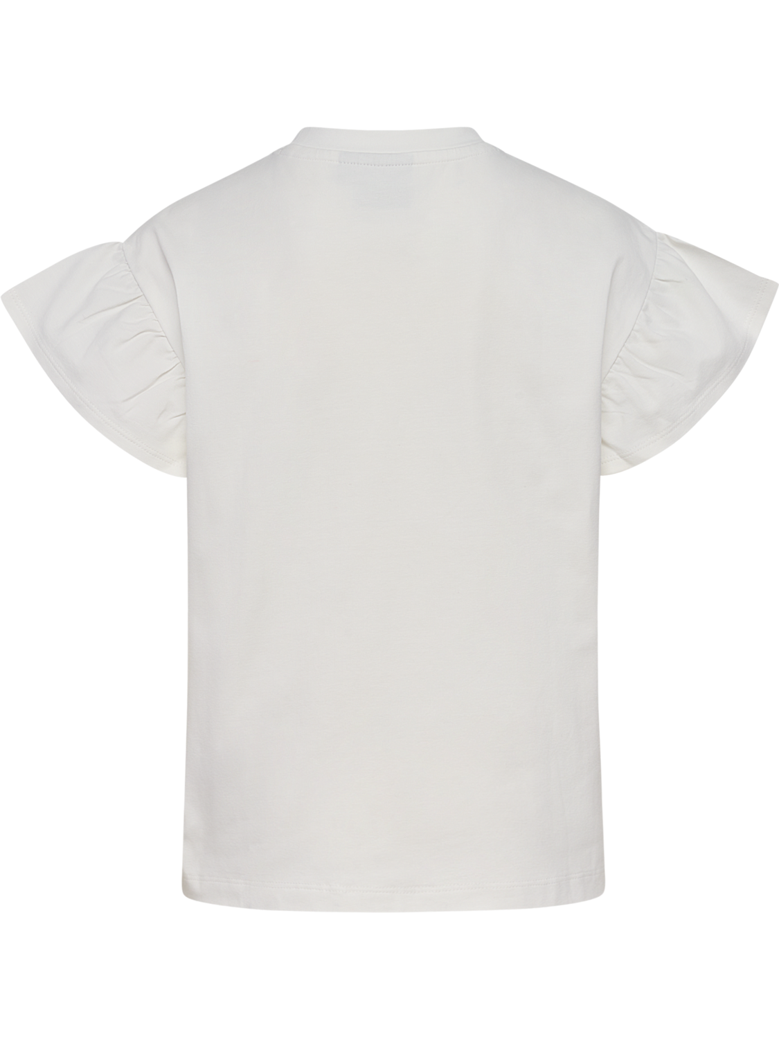 hmlKASANDRA T-SHIRT S/S, MARSHMALLOW, packshot