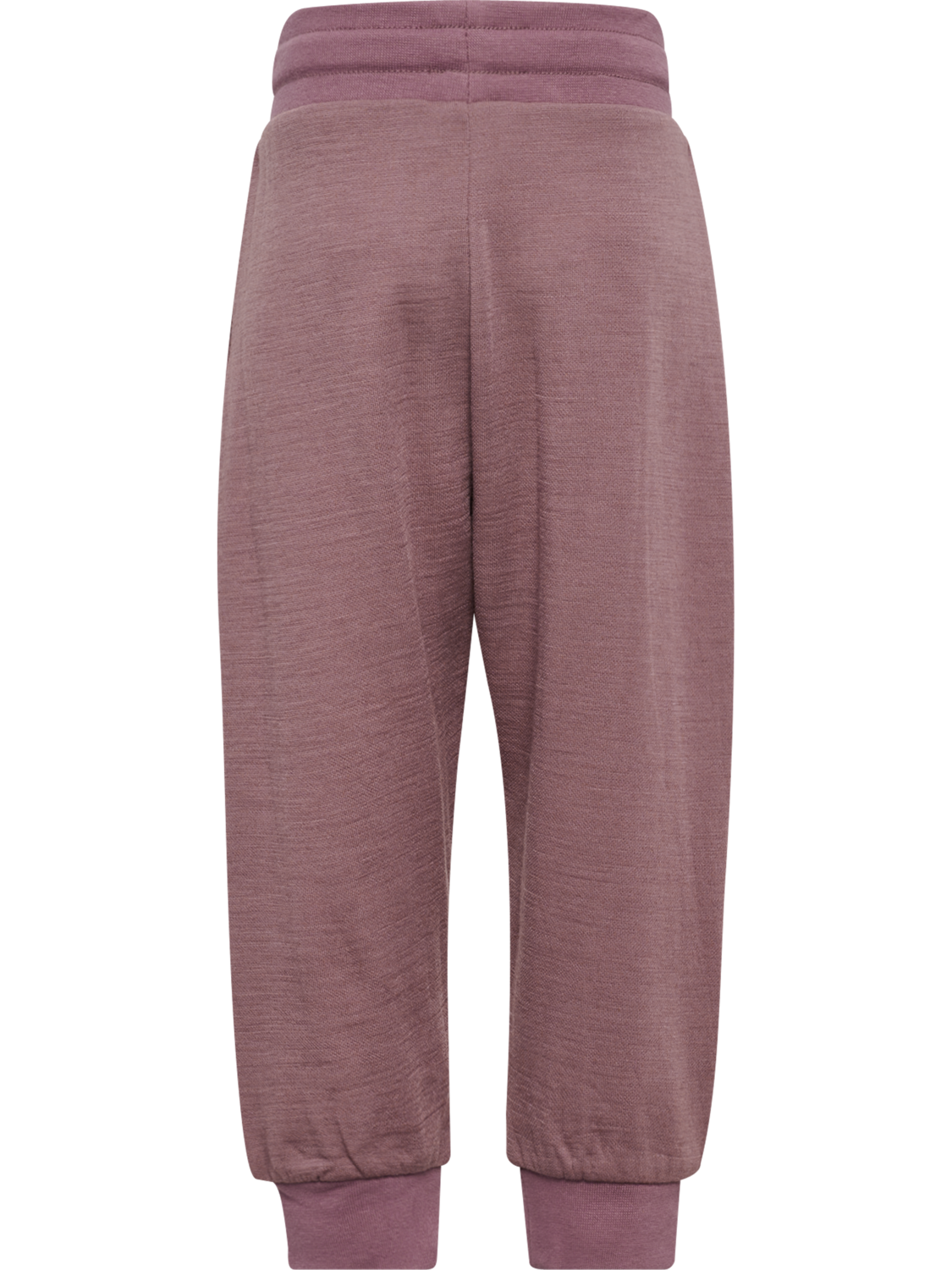 hmlMINI WOOL PANTS BEE, TWILIGHT MAUVE, packshot