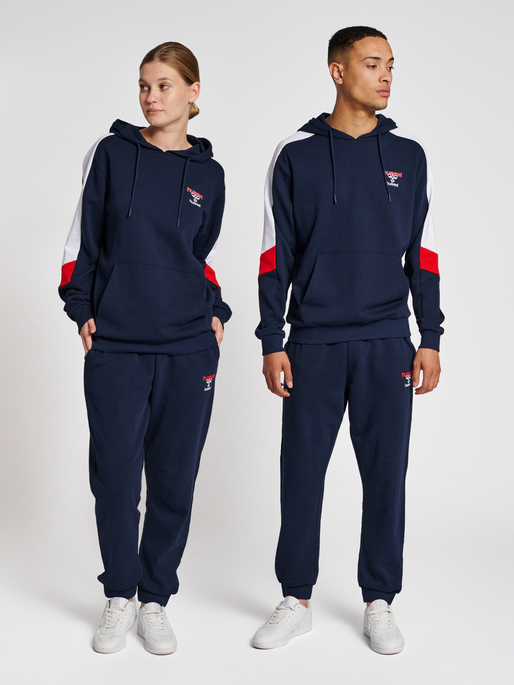 hmlIC CLAUDE HOODIE, 7666, model