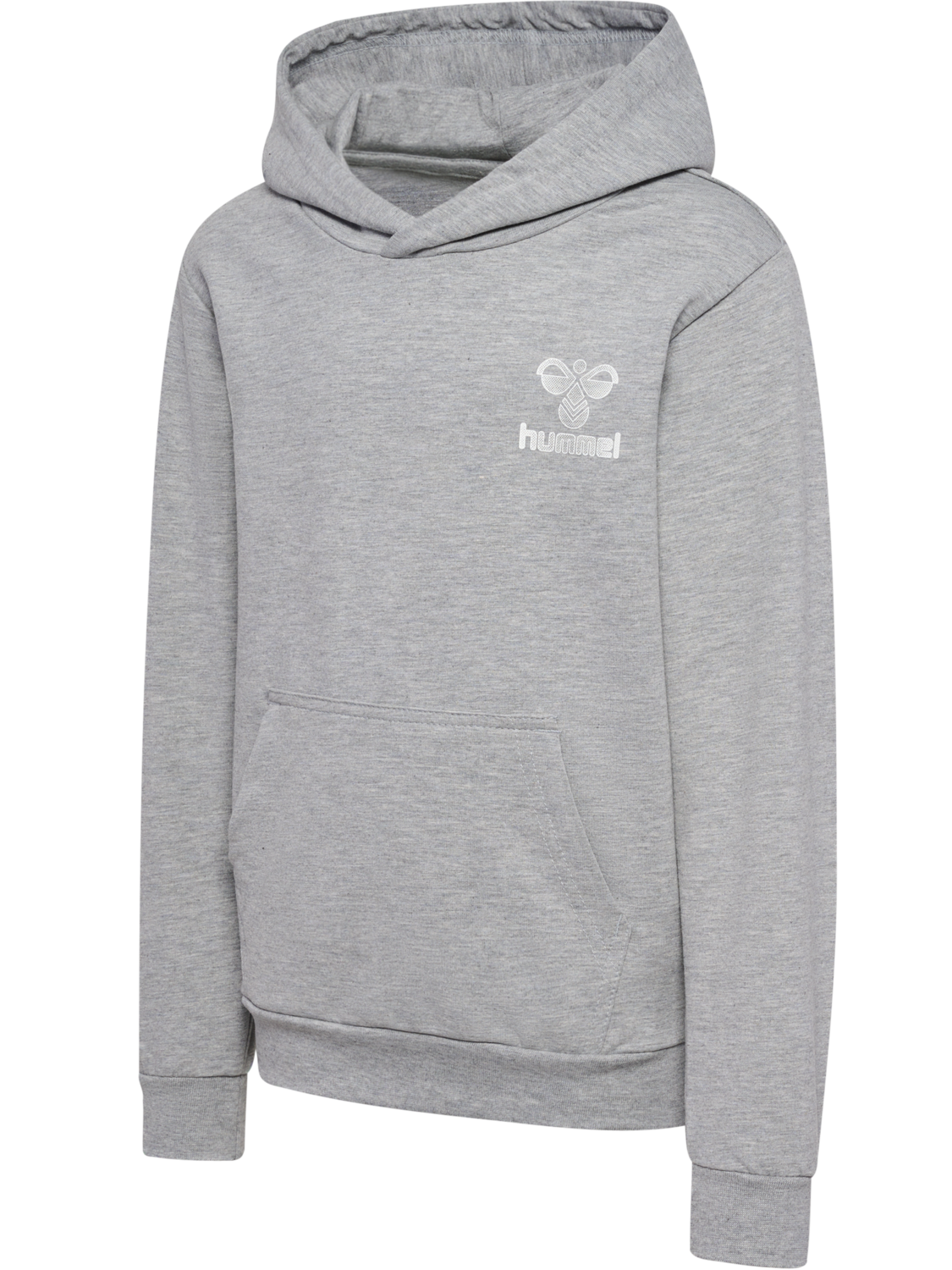 hmlPROUD HOODIE, GREY MELANGE, packshot
