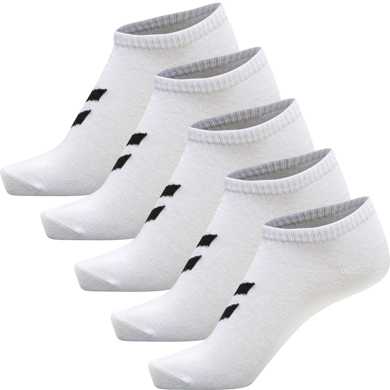 hmlMATCH ME SOCK 5-PACK, BRIGHT WHITE/BRIGHT WHITE, packshot