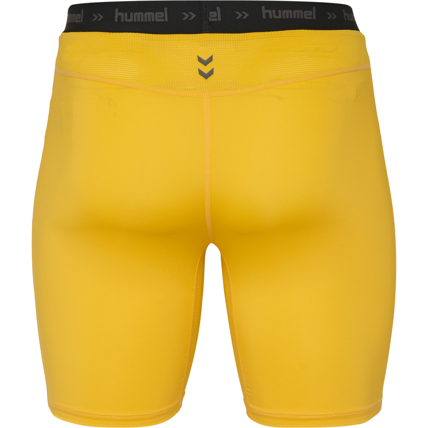 HML FIRST PERFORMANCE TIGHT SHORTS, SPORTS YELLOW, packshot