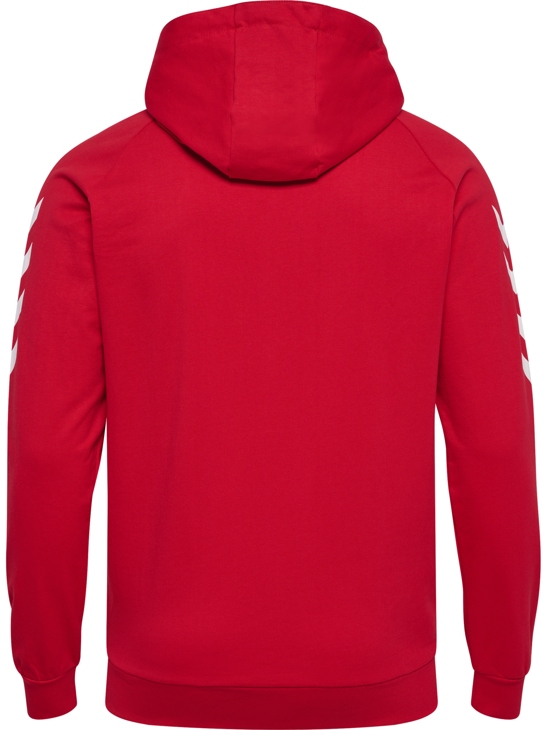 HUMMEL GO COTTON HOODIE, TRUE RED, packshot