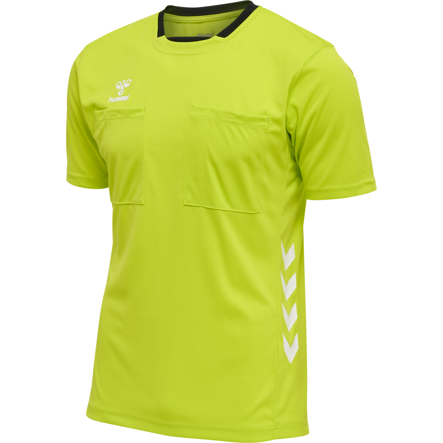 hmlREFEREE CHEVRON JERSEY S/S, EVENING PRIMROSE, packshot
