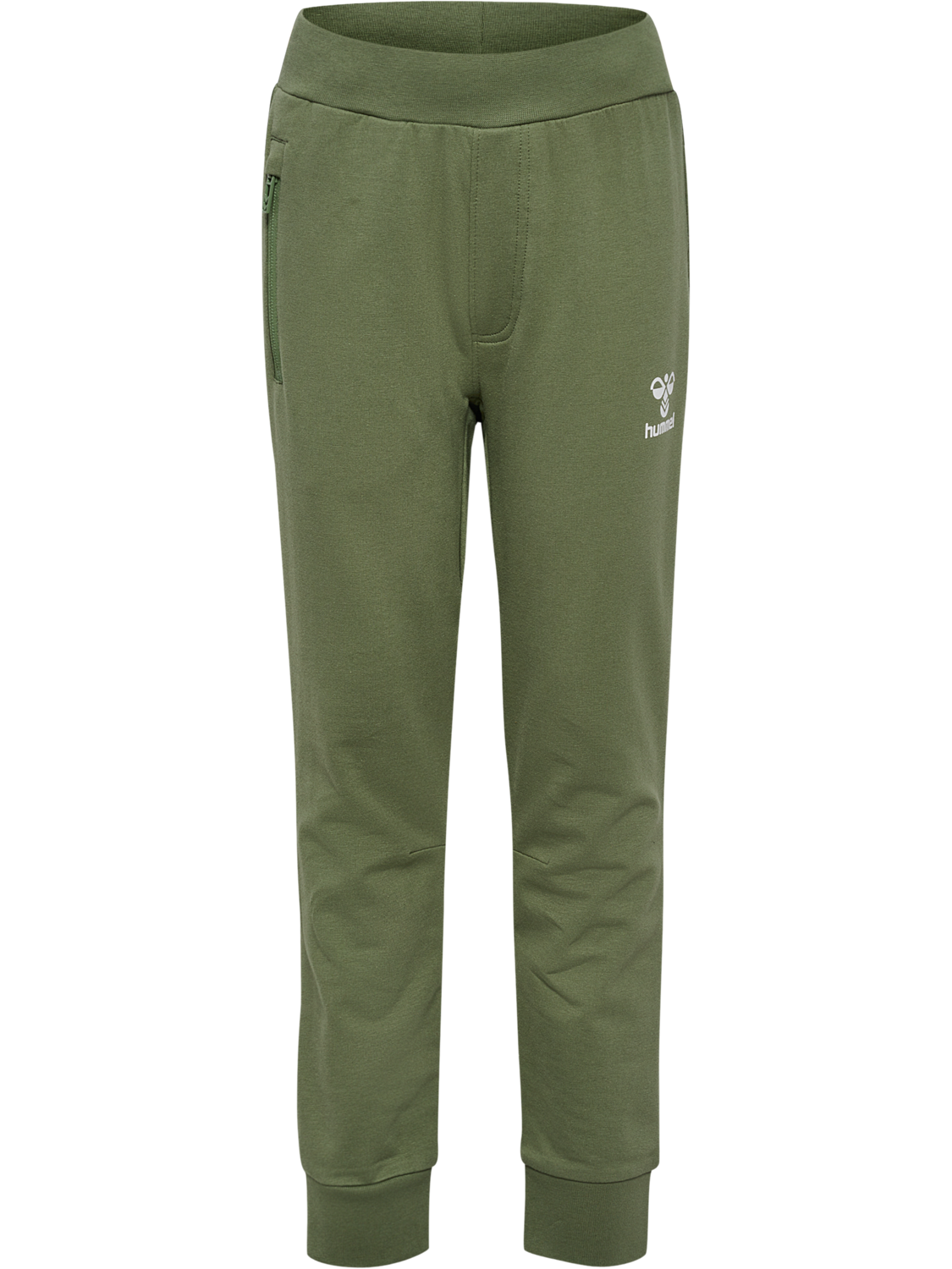 hmlON ADJUST WAIST PANTS, OLIVINE, packshot