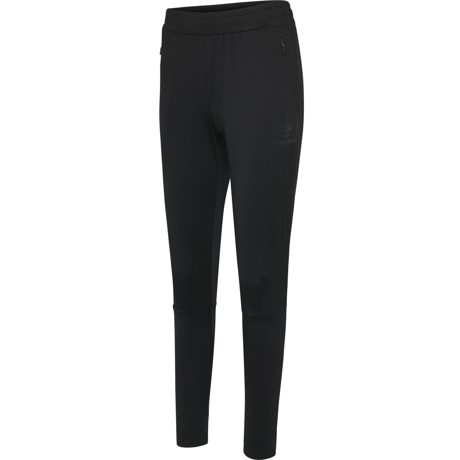 hmlSELBY TAPERED PANTS, BLACK, packshot