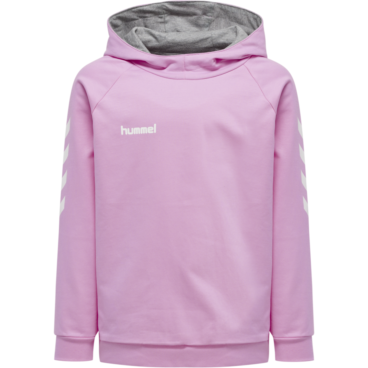 HUMMEL GO KIDS COTTON HOODIE, ORCHID, packshot