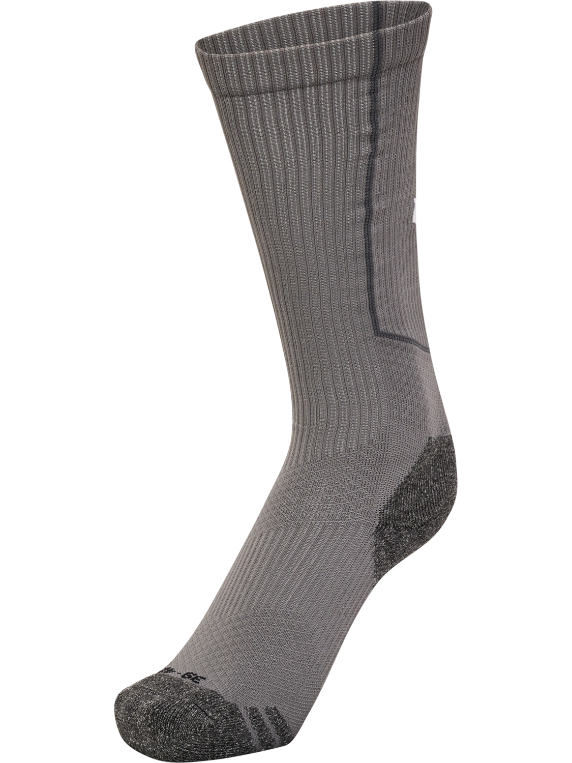 hmlPRO TRAINING SOCKS HIGH, STEEL GRAY/WHITE, packshot