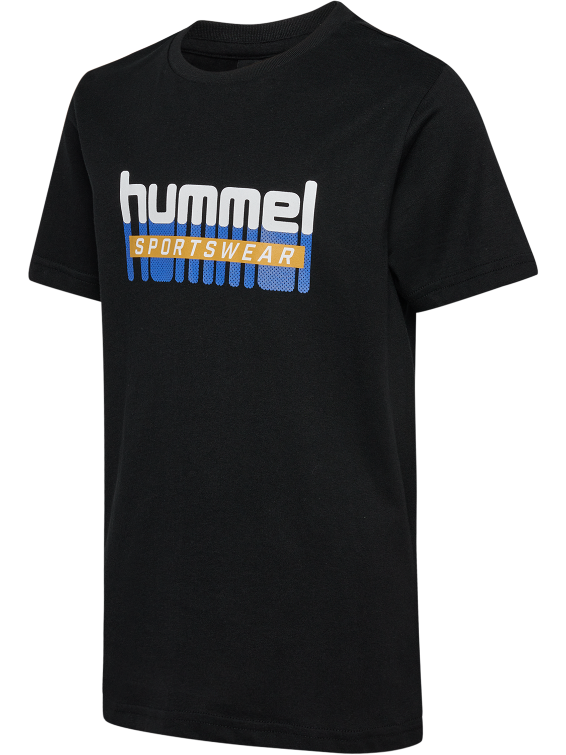 hmlTUKAS T-SHIRT S/S, BLACK, packshot