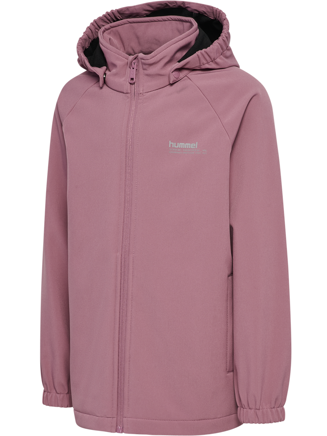 hmlJR LOOSE SOFTSHELL JACKET, WISTFUL MAUVE, packshot