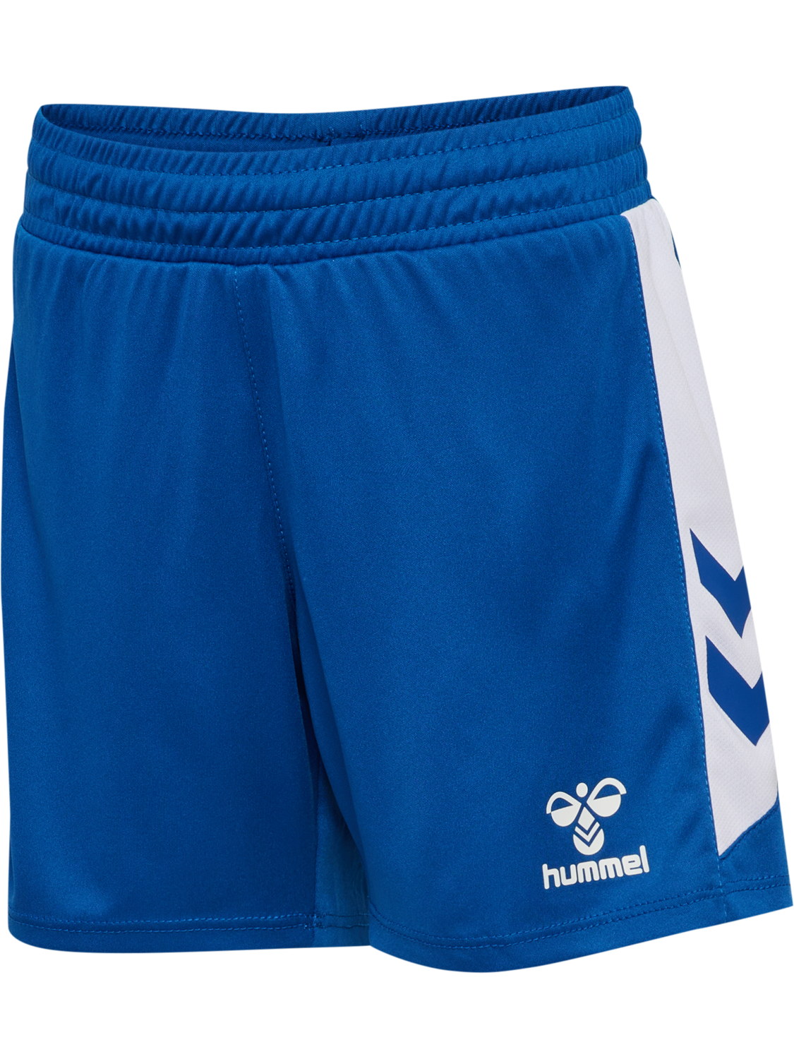 hmlMATCH SHORTS KIDS, TRUE BLUE/WHITE, packshot