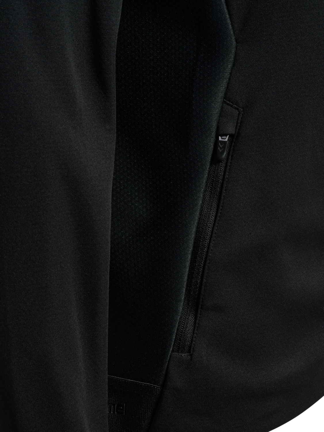 hmlCIMA 2.0 ZIP HOODIE WOMAN, BLACK, packshot