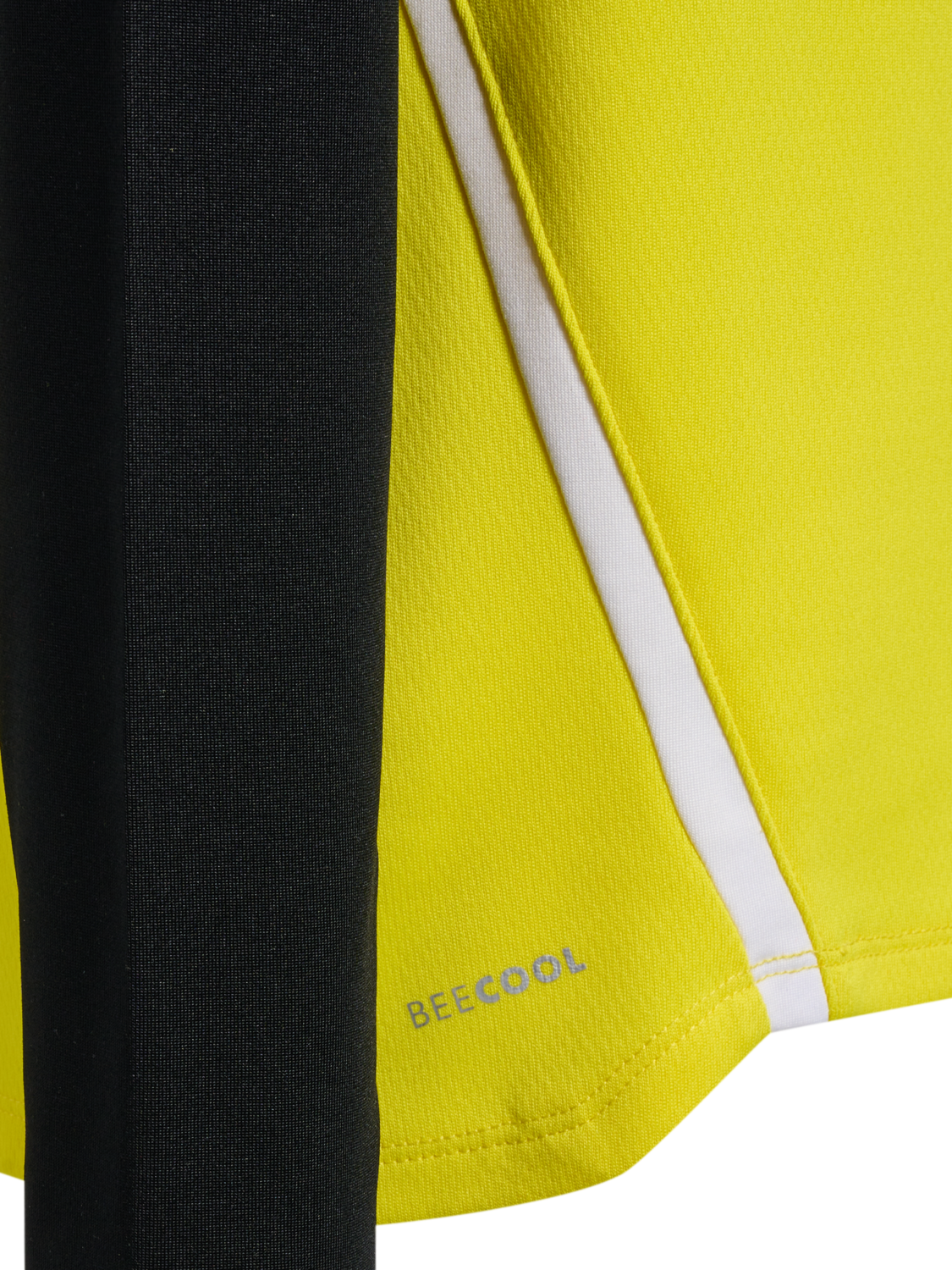 hmlLEAD 2.0 CREW SWEAT KIDS, BLAZING YELLOW/BLACK, packshot