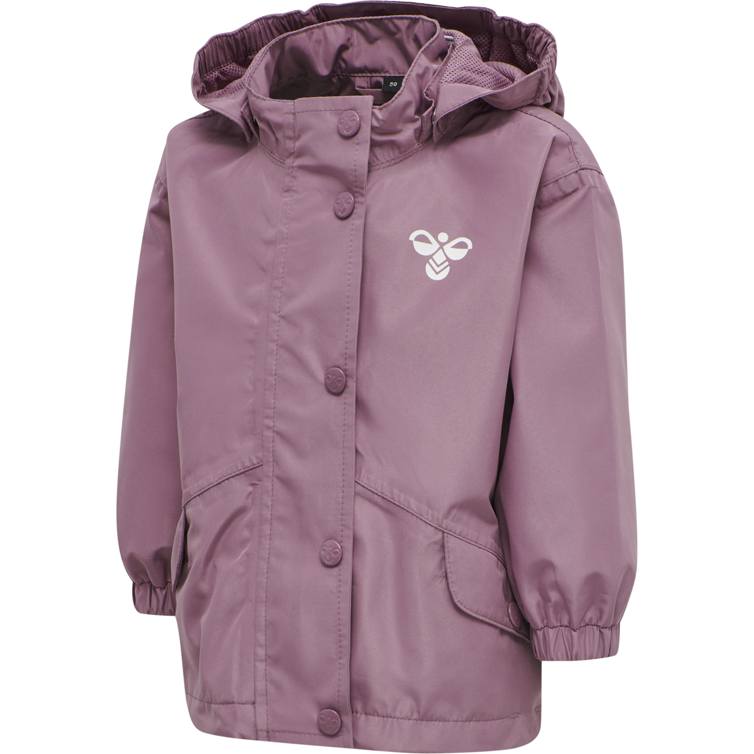 hmlREVA RAINSUIT MINI, DUSKY ORCHID, packshot
