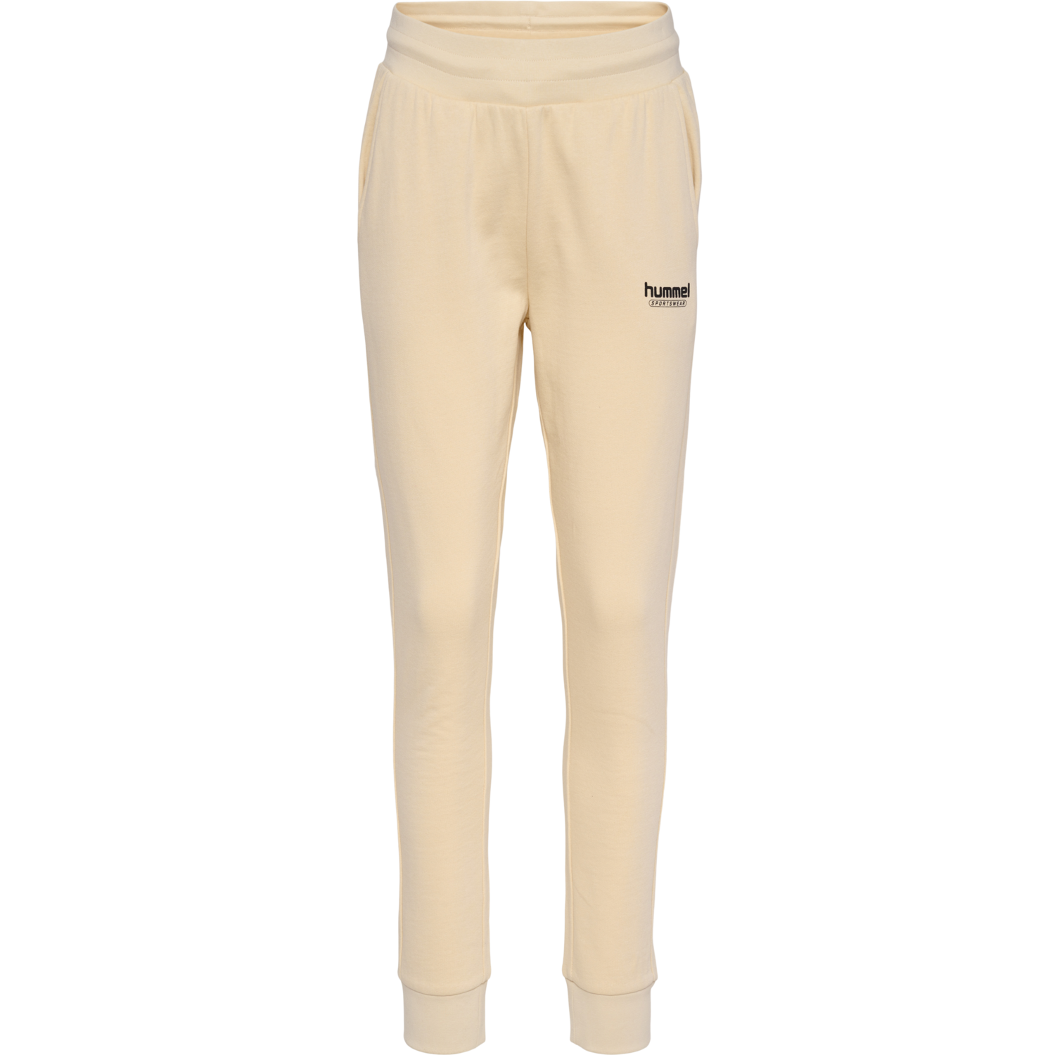 hmlBOOSTER TAPERED WOMAN PANTS, WOOD ASH, packshot