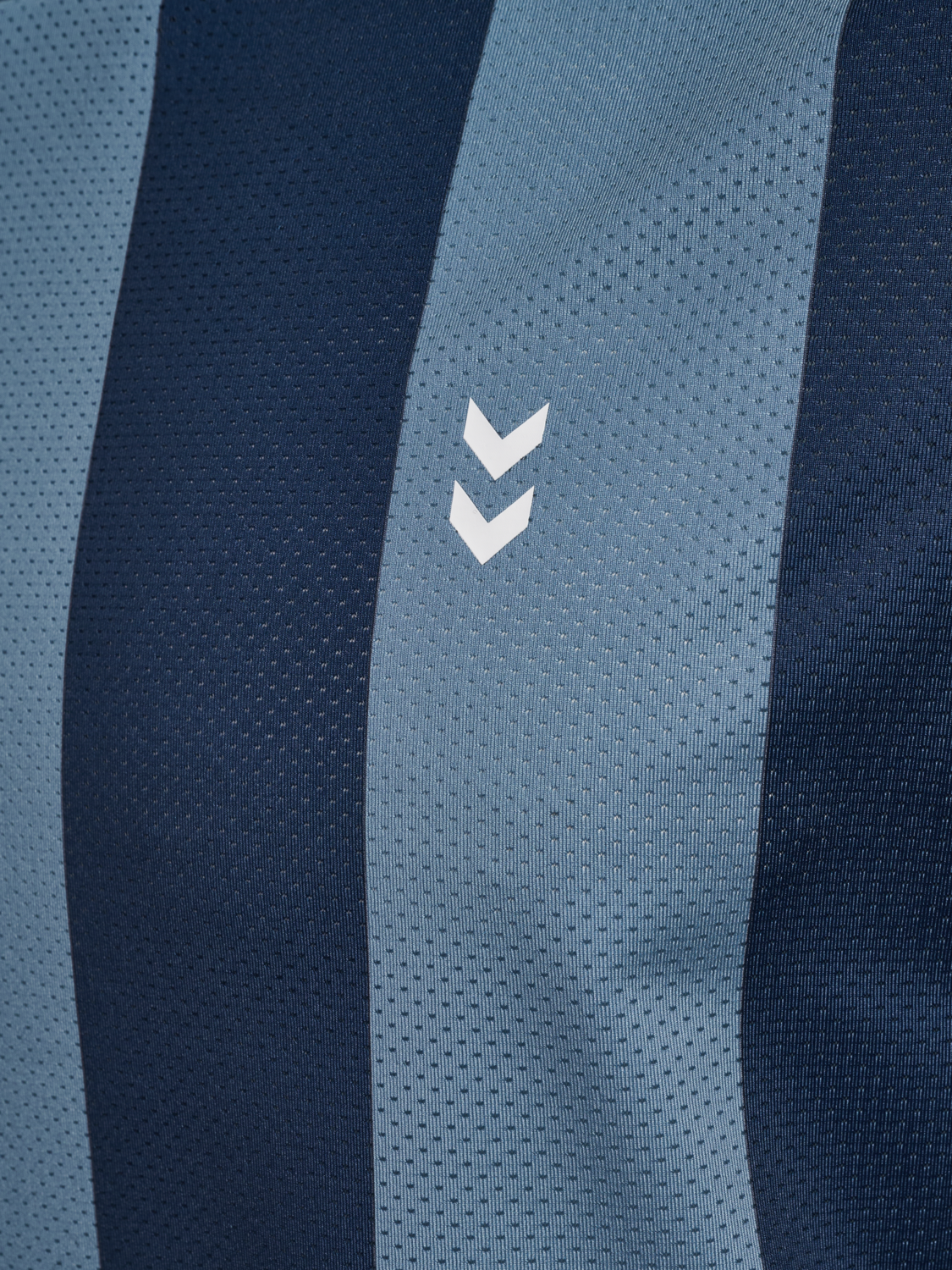 hmlPULSE MESH T-SHIRT L/S, BLUE MIRAGE/DRESS BLUE, packshot