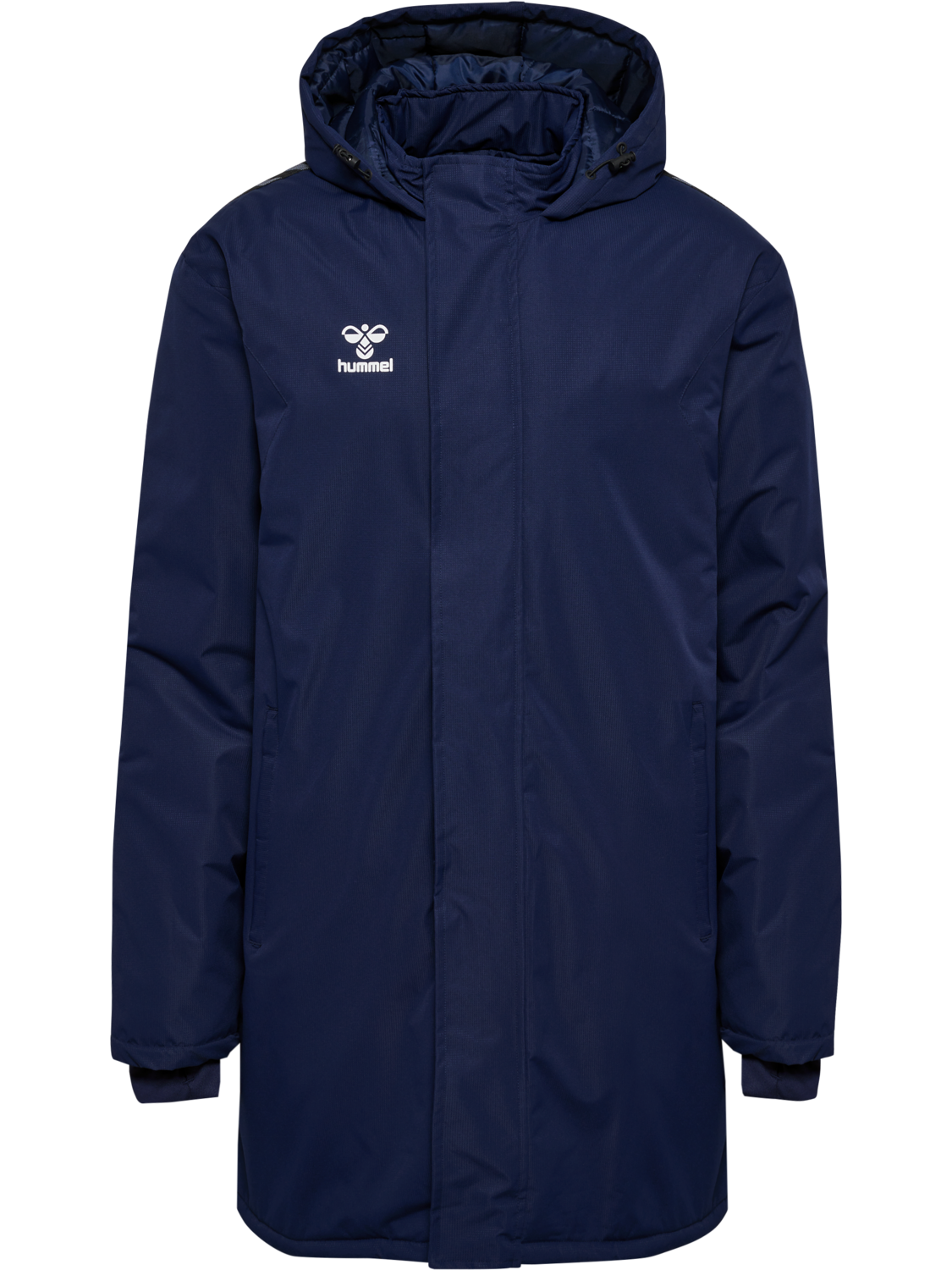 hmlAUTHENTIC BENCH JACKET, MARINE, packshot