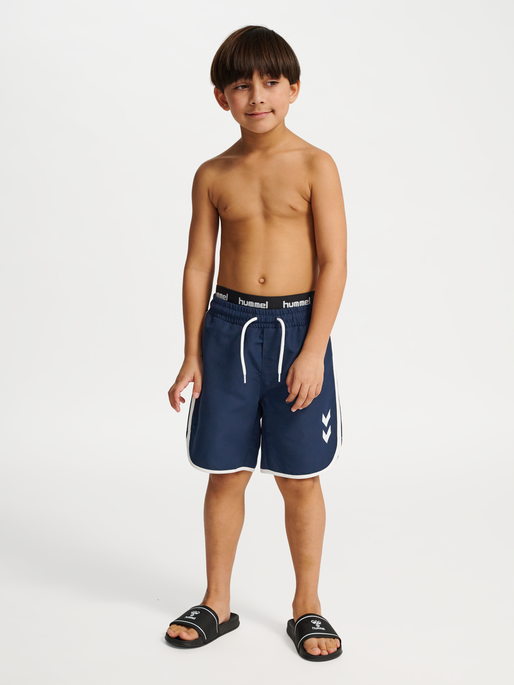 hmlSWELL BOARD SHORTS, NAVY BLAZER, model