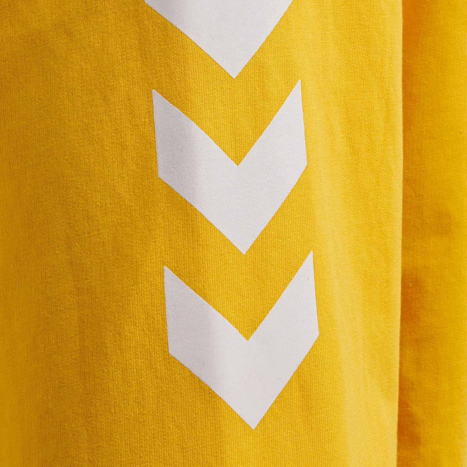 HUMMEL GO COTTON SWEATSHIRT, SPORTS YELLOW, packshot