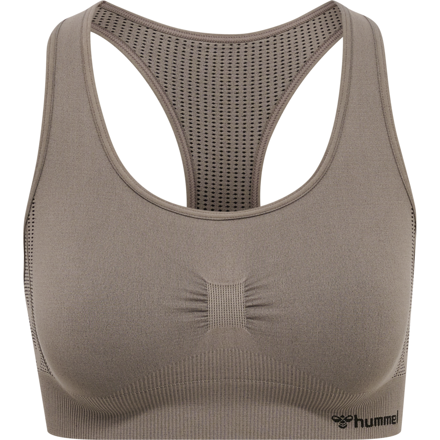 hmlMT SHAPING SEAMLESS SPORTS TOP, DRIFTWOOD, packshot