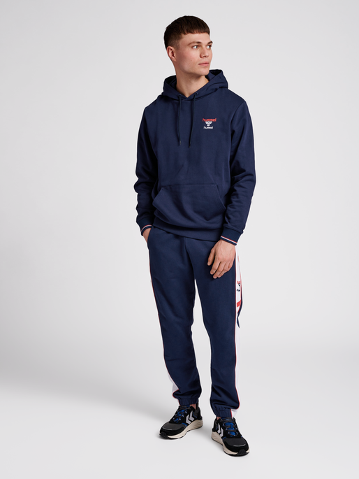 hmlIC DURBAN REGULAR PANTS, PEACOAT, model