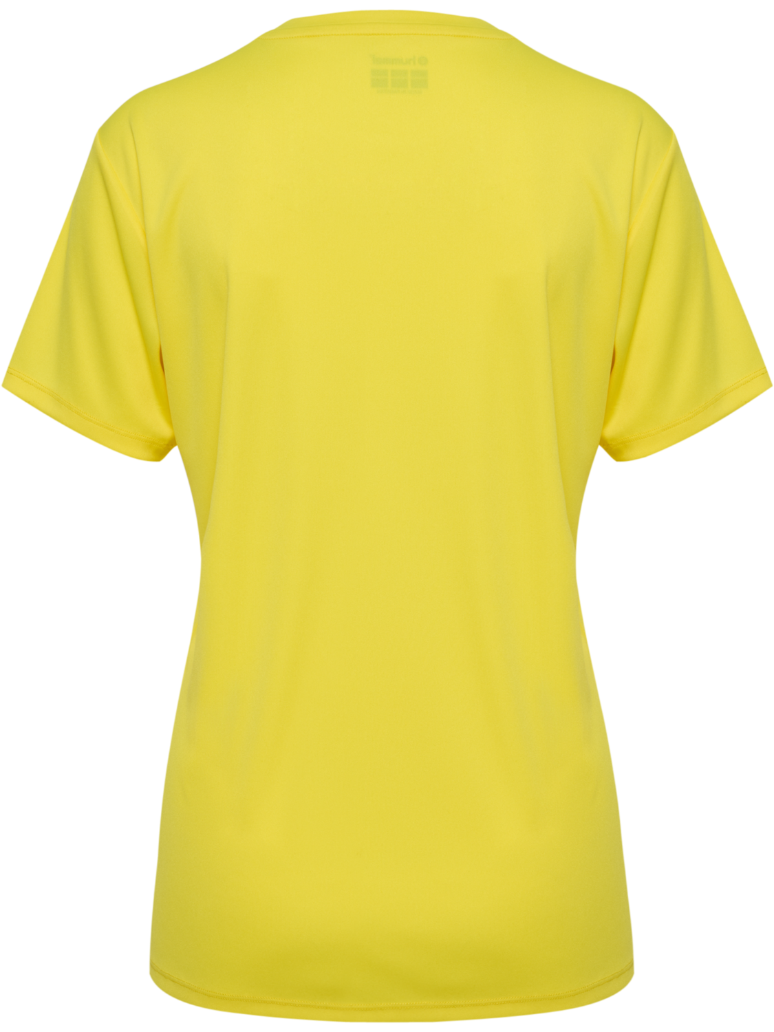 hmlESSENTIAL JERSEY S/S WOMAN, BLAZING YELLOW, packshot