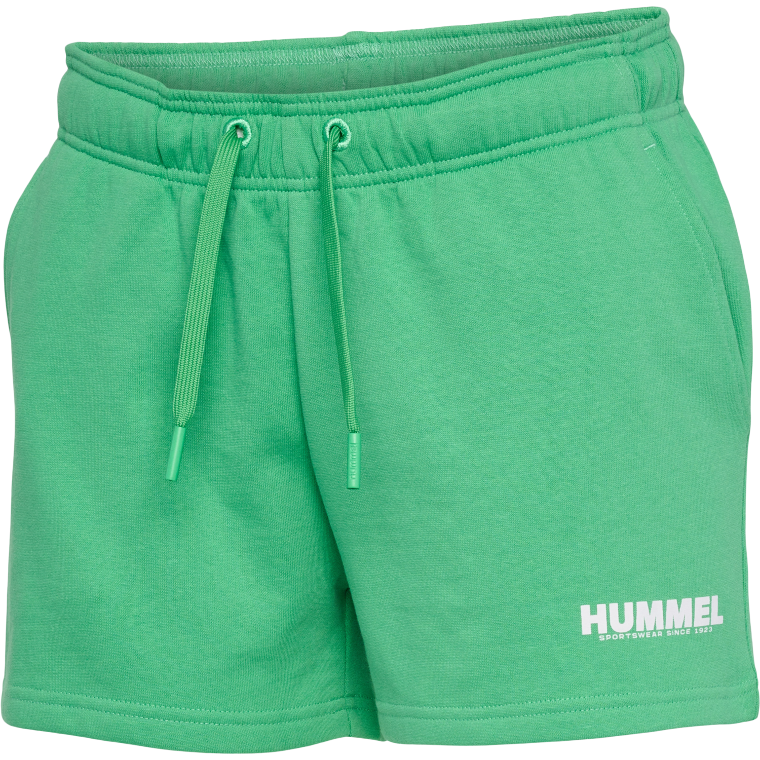 hmlLEGACY WOMAN SHORTS, GREEN SPRUCE, packshot