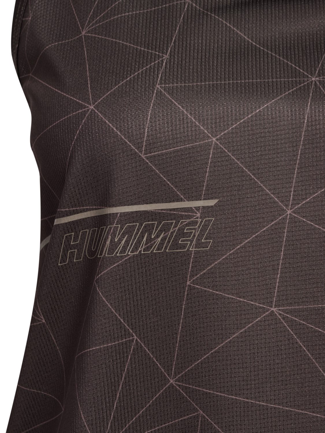 hmlCOURT AOP LIGHT WEIGHT TANKTOP W, TURKISH COFFEE, packshot