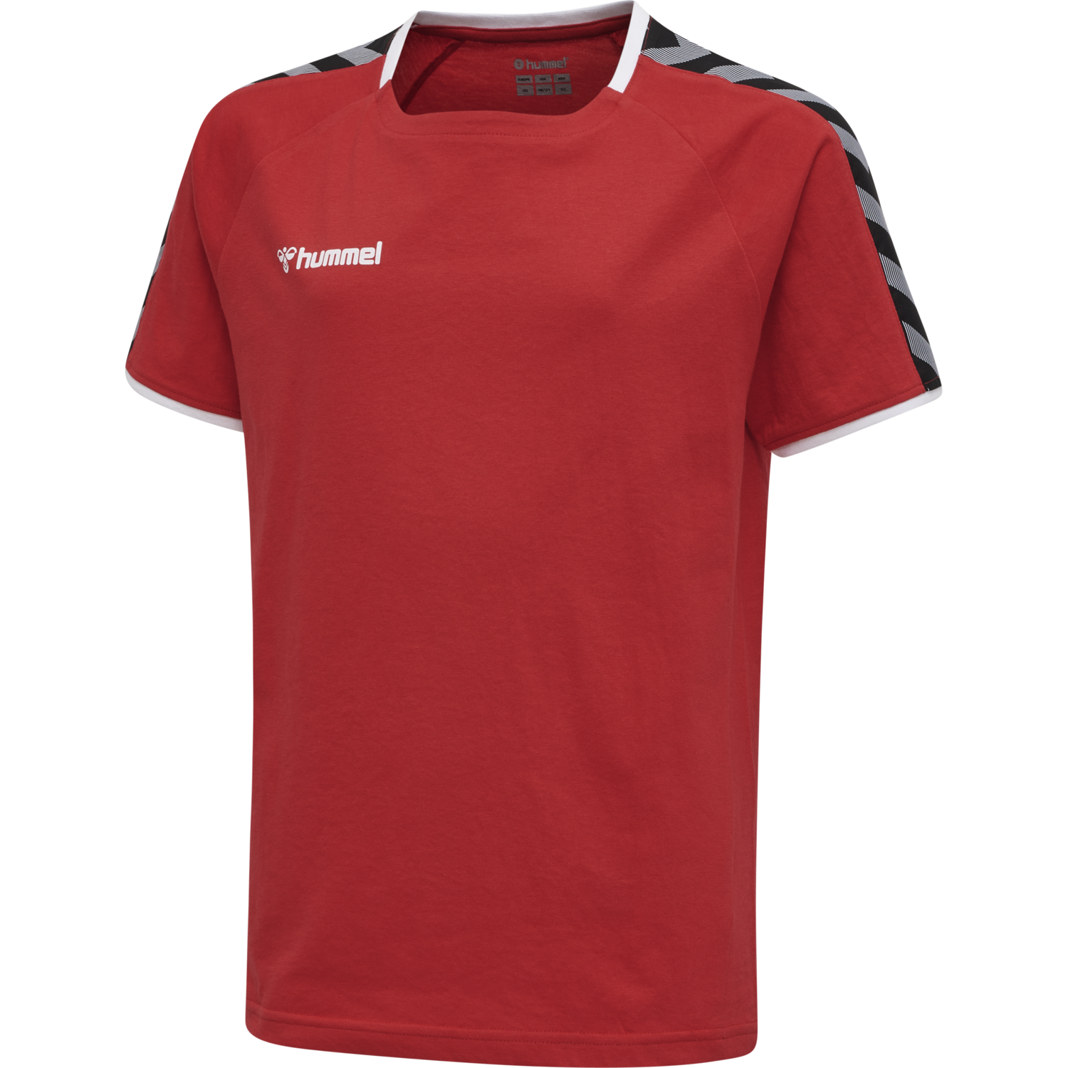 hmlAUTHENTIC KIDS TRAINING TEE, TRUE RED, packshot