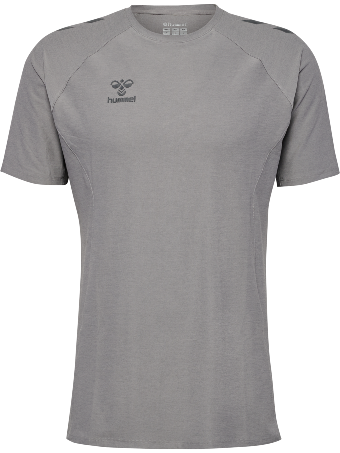 hmlCIMA 2.0 JERSEY S/S, ALLOY MELANGE, packshot