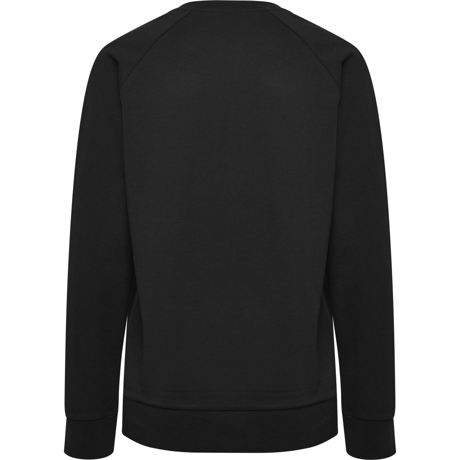 HUMMEL GO COTTON LOGO SWEATSHIRT WOMAN, BLACK, packshot