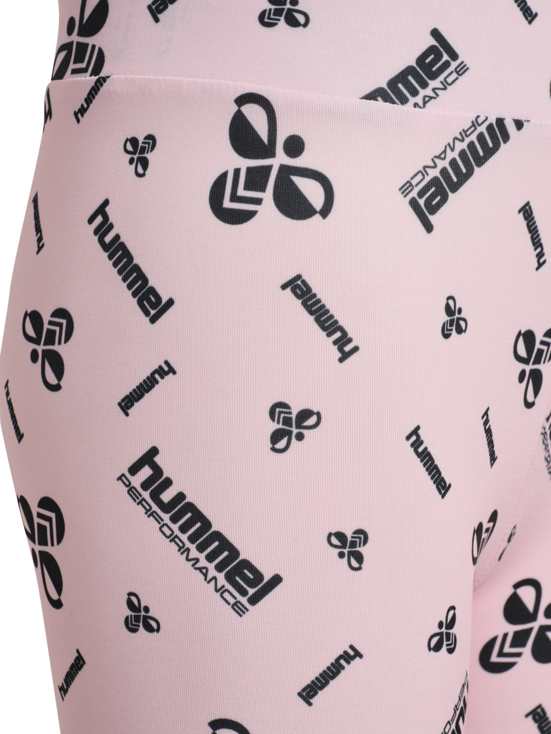 hmlJR GYM SHORT TIGHTS, BARELY PINK, packshot