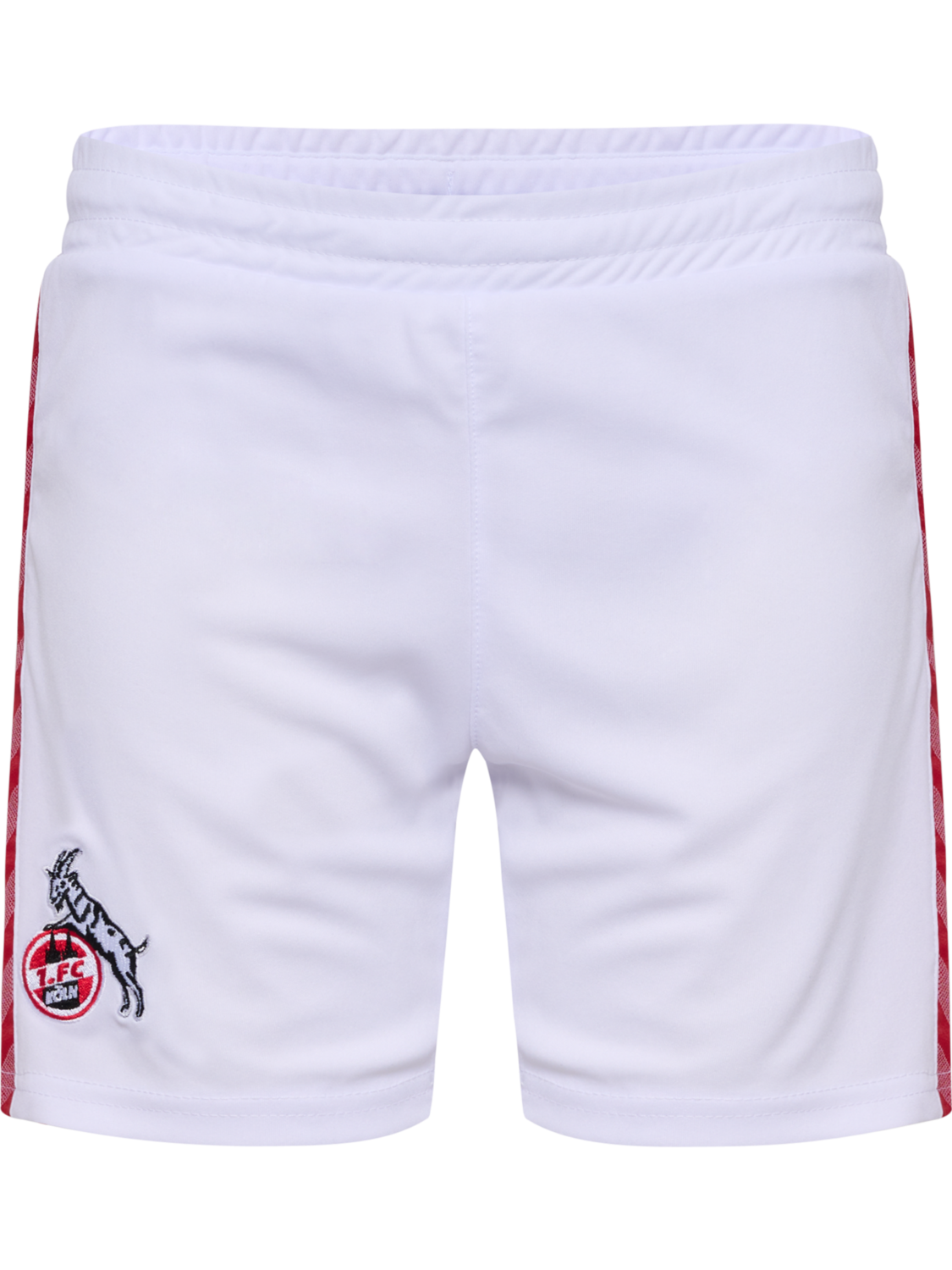 1FCK 23/24 HOME SHORTS KIDS, WHITE/TRUE RED, packshot